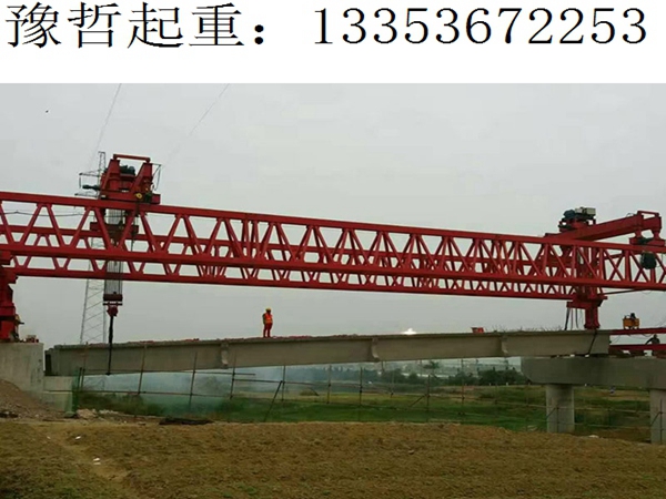 JQJ180-40架桥机架设7%坡度