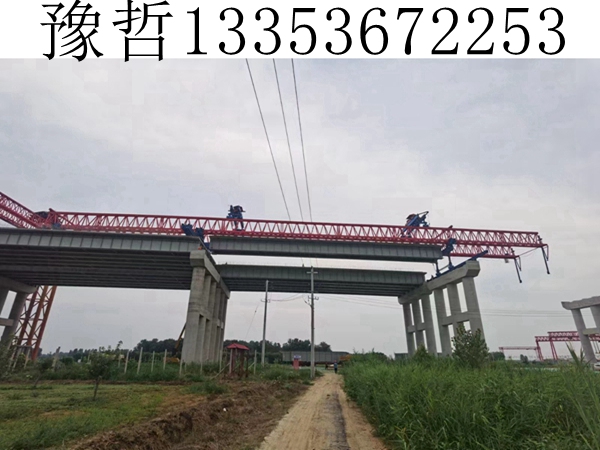 山东淄博400吨架桥机